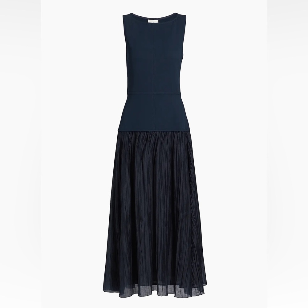 Reformation Cyra Pieced Drop-Waist dress